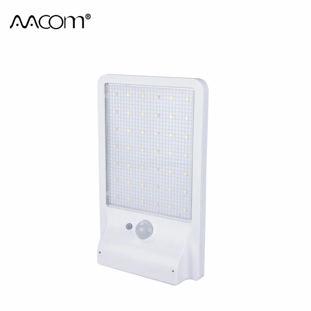

Motion Sensor LED Solar Light 42 LEDs High Lumen IP65 Waterproof 4 Modes LED Solar Lamp For Garden Gate Garage Security Lighting