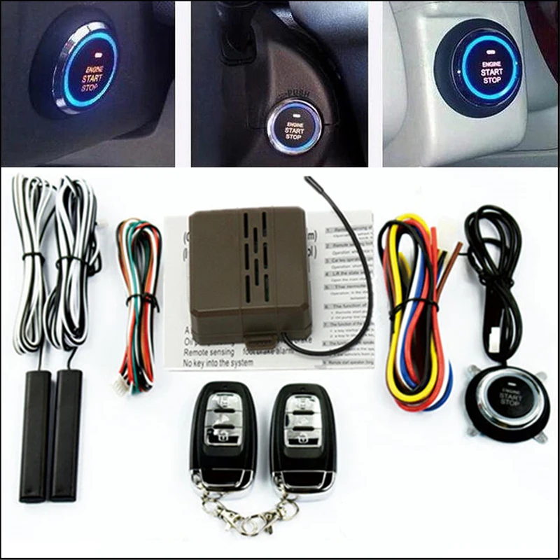 

Car SUV Alarm System Security Keyless Entry Push Button Remote Control System