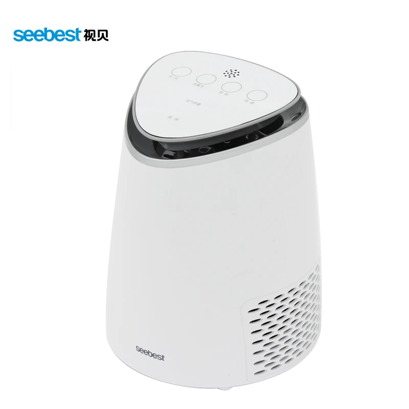 Seebest A65 Desktop Mini Air Purifier with HEPA Filter, Carbon Filter, Odor Reduction, Pre-Setting Schedule