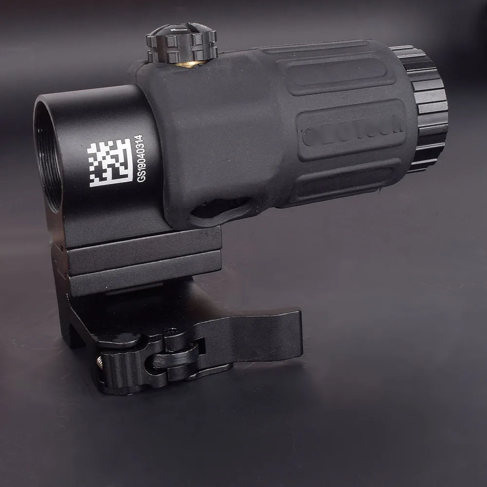 Увеличительное стекло G33 Airsoft 3X с переключателем на сторону быстросъемное