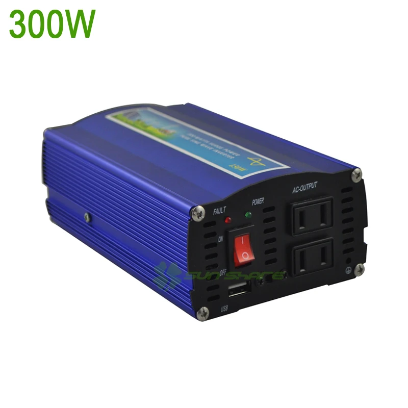 

Free Shipping 300w pure sine wave inverter/converter for wind solar system DC12V /DC24V input ,AC110V/AC220V output