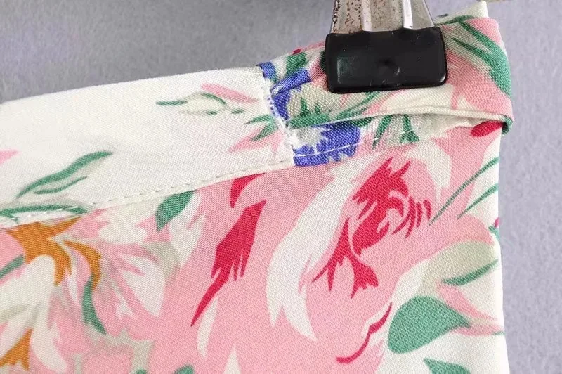 Цветочный принт розы Винтаж богемный Лето 2019 макси юбка для женщин пикантные Высокая талия разделение Boho длинная юбка с запахом пляжные