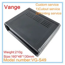 1 шт./лот, электронная форма для литья под давлением, IP54 ABS пластик, сделай сам, корпус 160*48*130 мм для Wi-Fi роутера