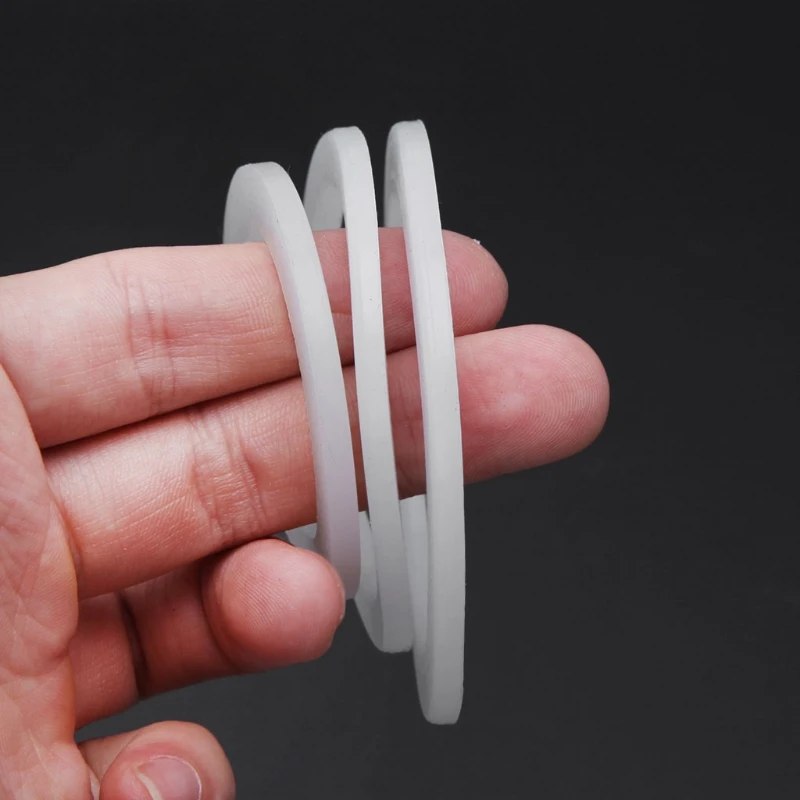 Sealing Ring 1Pic Silicone Seal Ring Flexible Washer Gasket Ring Replacenent For Moka Pot Espresso 2 Cup 4 Cup 6