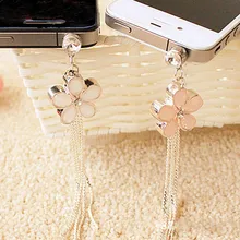 Модный красивый пылезащитный Разъем для наушников с кисточкой, подходит для всех 3,5 мм, отверстие для наушников смартфона