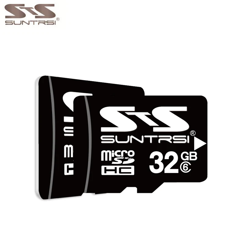 Купить Suntrsi 64 Гб Micro SD карта класс 6 Карта памяти 32 Гб Высокая скорость Microsd TF карта 16 ГБ 8 ГБ 4 ГБ оригинальный Microsd для телефонов камеры