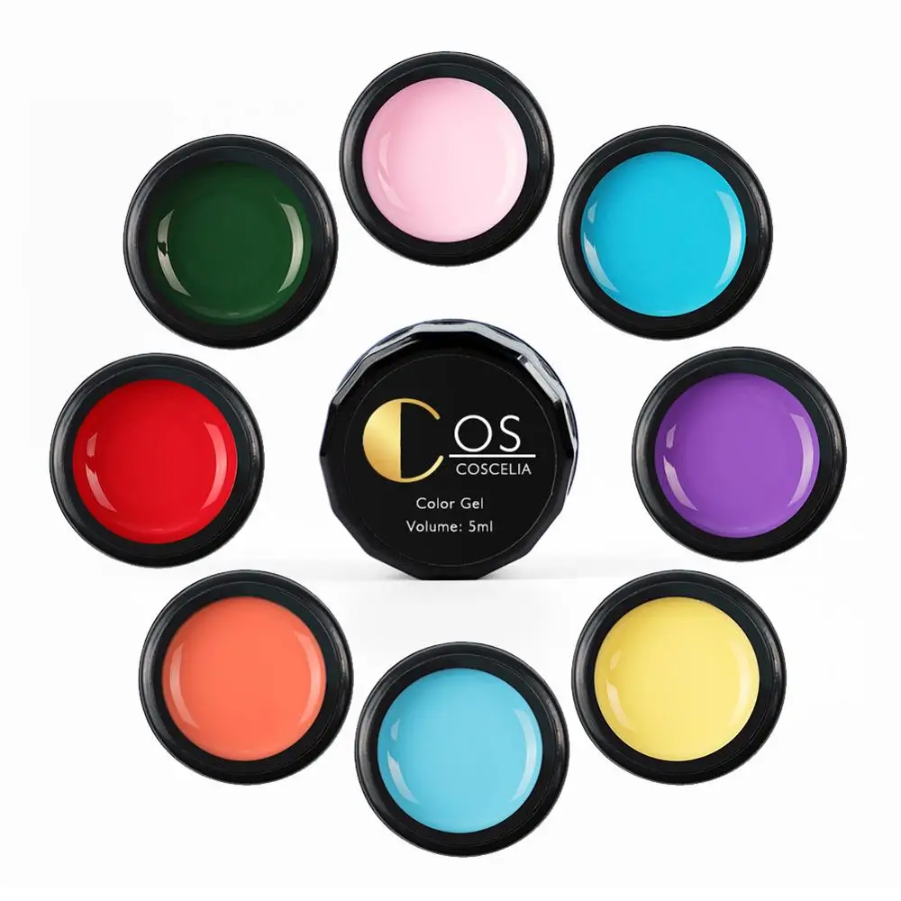 

COSCELIA 5ml Pure Color UV Paint DIY Tools Handicraft Pigments Small Objects Coloring For Professional Beauty Salon Or Training