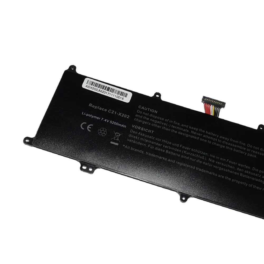 JIGU Laptop Battery For Asus VivoBook S200 S200E-CT209H S200E-CT182HC21-X202 S200E X202 X202E X201 X201E C21X202 JIGU Laptop Battery For Asus VivoBook S200 S200E-CT209H S200E-CT182HC21-X202 S200E X202 X202E X201 X201E C21X202