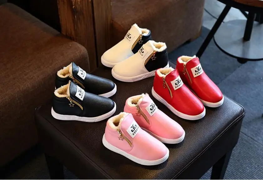 Add cotton new snow boots-21