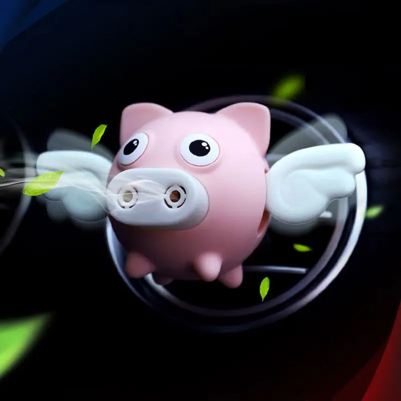 Летающий свинья на выходе воздуха автомобиля освежитель воздуха, освежитель воздуха Клипса-диффузор украшения