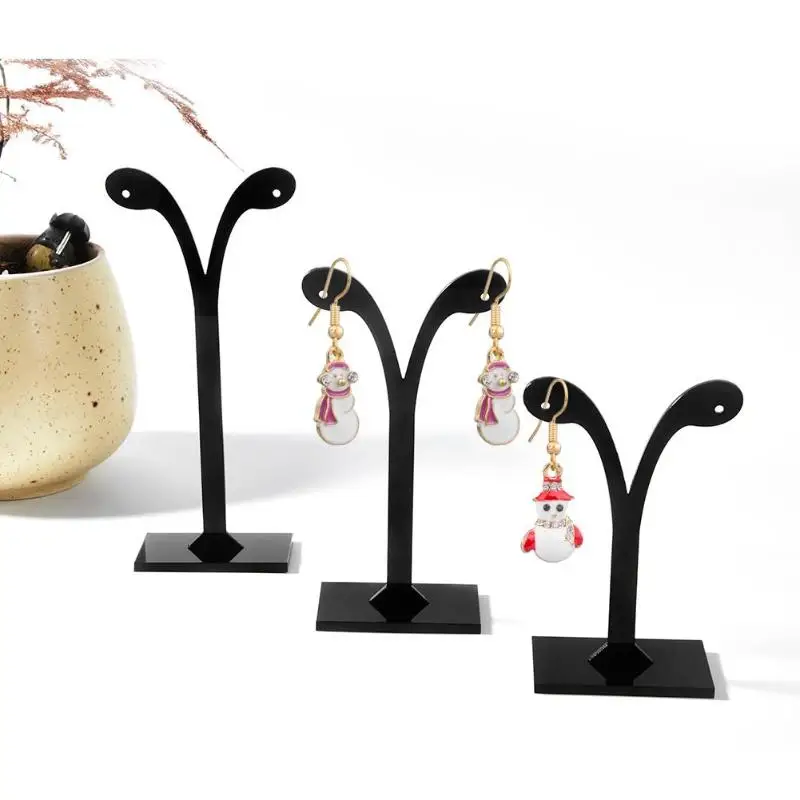 

2018 3pcs/set Stud Earrings Display Shelf Stand Holder Jewelry Organizer Rack Earrings Holder Display for Girls Jewelry gifts