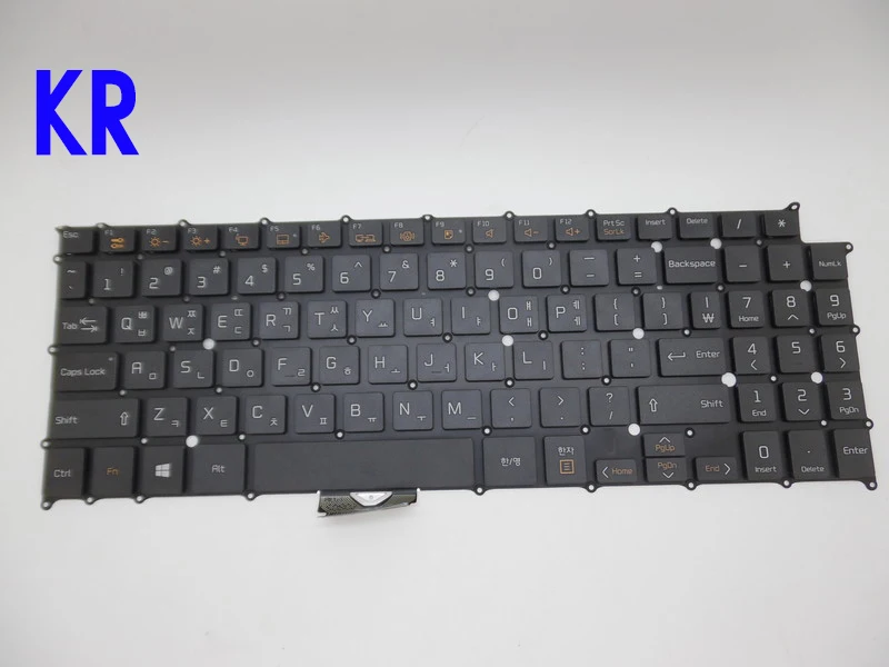 Новости Клавиатура для ноутбука LG GRAM 15Z960 15Z960-G 15Z96 США/Корейский/арабский/испанский/Бразильский макет - Цвет: Черный