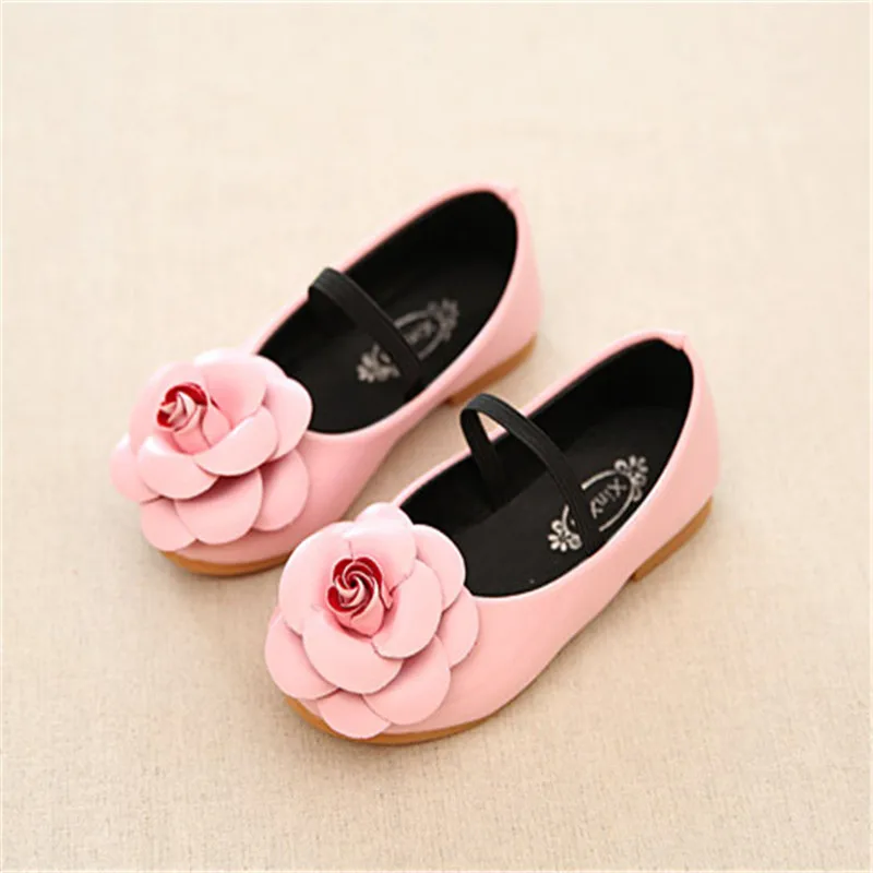Goede Kinderen Meisjes Prinses Hotsale Leuke Bloem Roze Peuter Little Dance Designer Kids Schoenen Voor Meisjes Maat 21 36