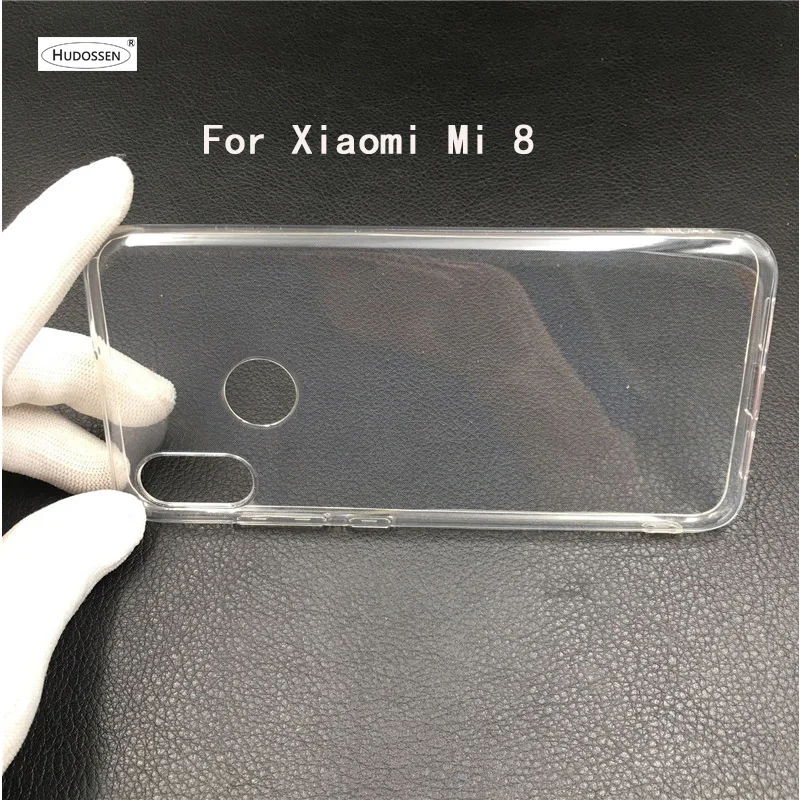 HUDOSSEN Для Сяо mi Xiaomi 8 силиконовые чехлы для сяо ультра тонкий прозрачный ТПУ мягкий