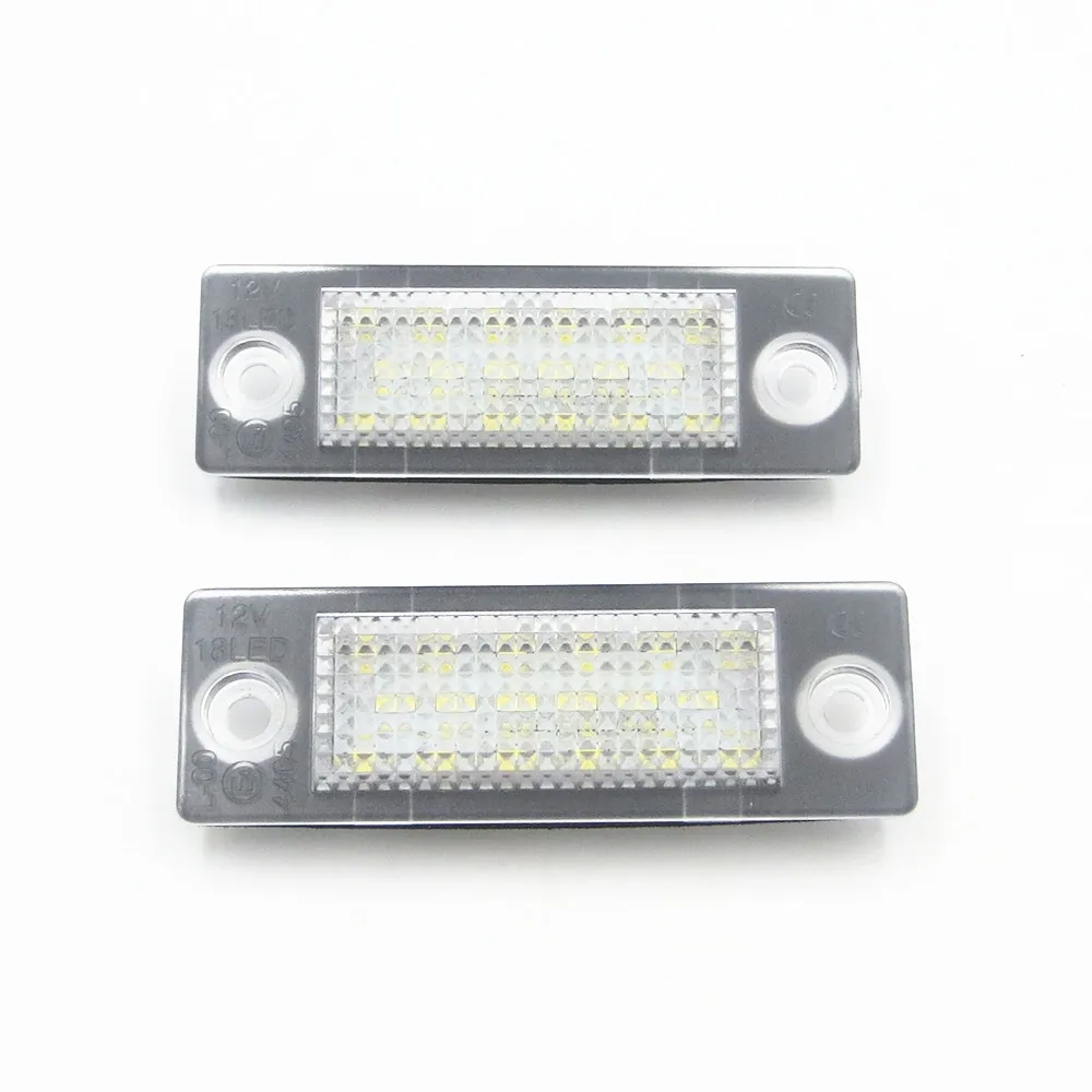 XYIVYG 1pair New 18 LED License Number Plate Light Lamp For Volkswagen