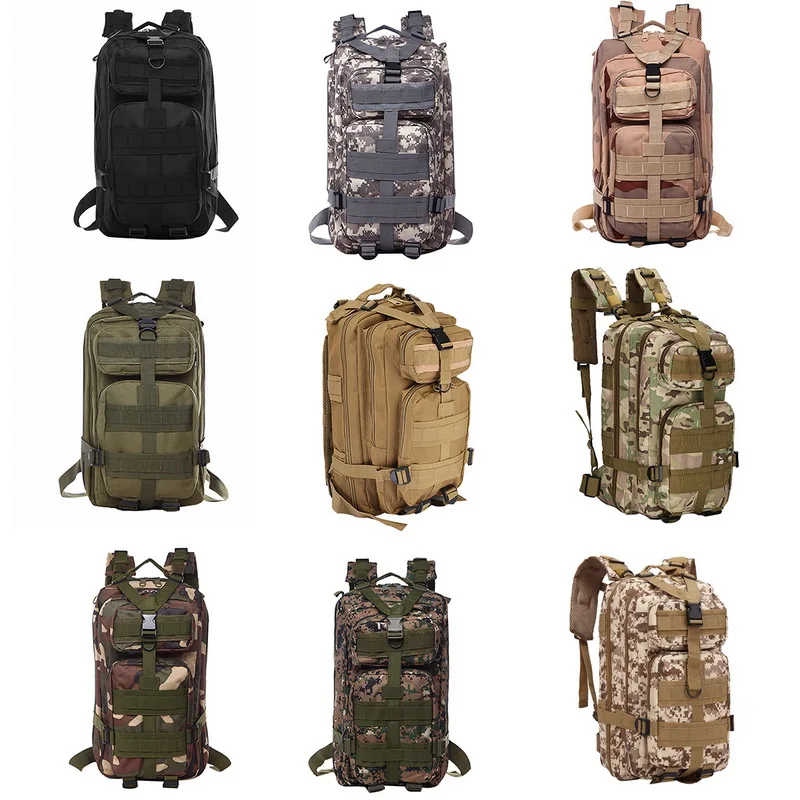 Мужской рюкзак большой емкости, нейлоновый Водонепроницаемый Военный военный рюкзак, мужской рюкзак, рюкзак для походов, походов, путешествий