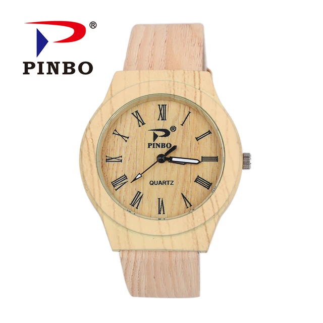 Numeri Romani Uomo Orologi Da Polso In Pelle Di Lusso In Legno Di Bambù Di Legno Numeri Romani Uomo Orologi Da Polso In Pelle Di Lusso In Legno Di Bambù Di Legno