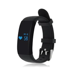 EDT-D21 Фитнес трекер, Сенсорный экран точный сна Мониторы шагомер Smart Band Беспроводной деятельность Браслет (черный)