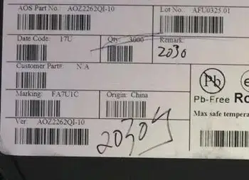 

AOZ2262QI-10 AOZ2262QI Z2262QI