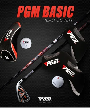 

Genuine PGM Golf Club Caps Men High Quality Second Generation Golf Club Head Rod Set Wooden Iron Rod Putter Complete HeadCover