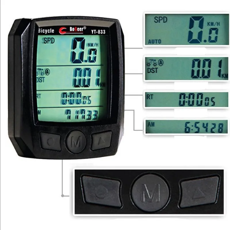 Bicycle-Computer-Cycling-Bike-Cycle-Computer-Odometer-Speedometer-Waterproof-Black-Bike-Road-Computer-AM1009-A-free (1)