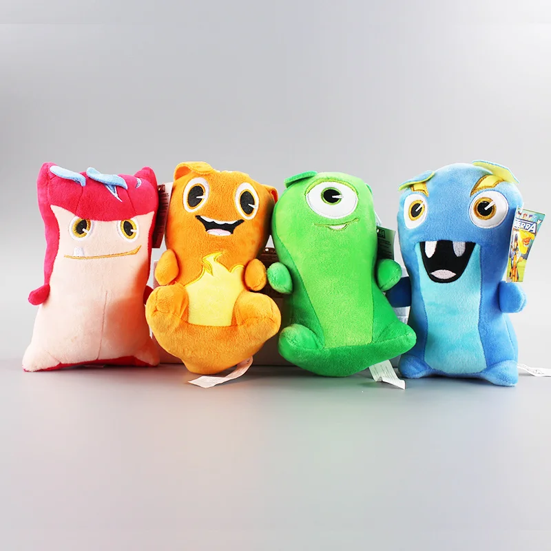 

4Style 19cm Anime Cartoon Slugterra Plush Toys Soft Stuffed Animal Dolls