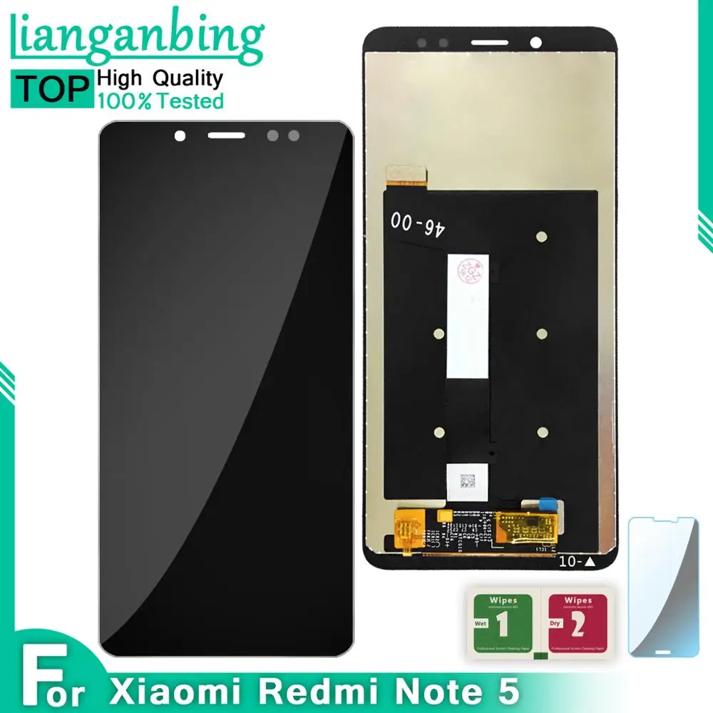 

100% Tested Working LCD for Xiaomi Redmi Note 5 Global 5.99"LCD Touch Screen Display Replacement For Redmi Note 5 pro Display