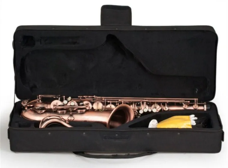 High Quality Musical instruments STS 54 Tenor Saxophone Red copper