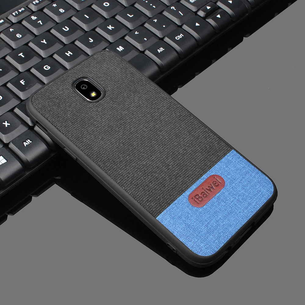 Mobile Phone Cloth Case For Samsung Galaxy J5 2017 J530FM Euro Version 5.5inch Silicone Soft Edge Cover |