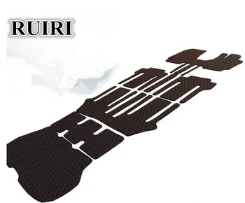 

Top quality! Custom special car floor mats + trunk mat for Right Hand Drive Nissan Serena C26 7 seats 2017-2011 durable carpets