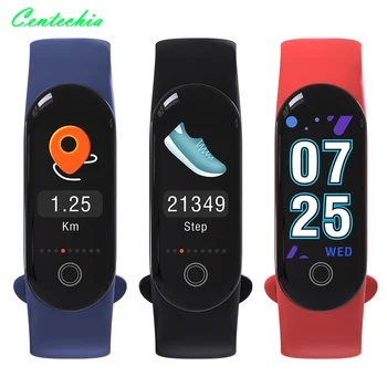 

Smart Wristband Color Screen Bracelet Continuous Heart Rate Monitor Health Fitness Tracker Smart Band Call Reminder