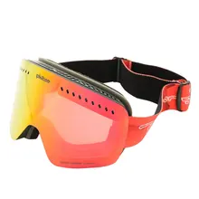 Детские цилиндр лыжные очки двухслойные UV400 Анти-туман большой Лыжная маска очки для лыжного спорта Детские снежные очки