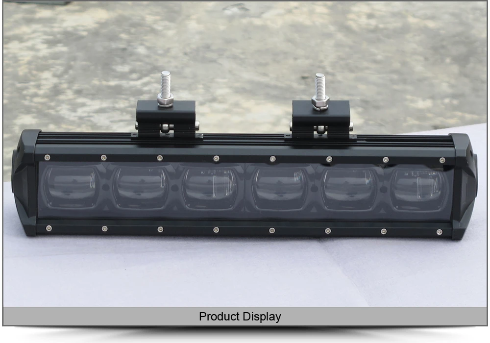 6D объектив 8 "14" 20 "27" 33 "40" 46 "53 дюймов Однорядный светодиодный бар свет для внедорожника 4x4 4WD Atv УАЗ прожектор дальнего света рабочий свет