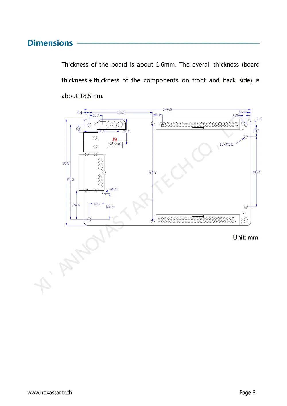 Receiving Card MRV300 Specifications-V2.1.1_06