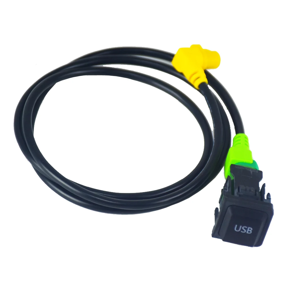 USB AUX переключатель кабеля RCD510 RCD300 + для VW Golf MK6 Jetta MK5 Sagitar Polo | Автомобили и