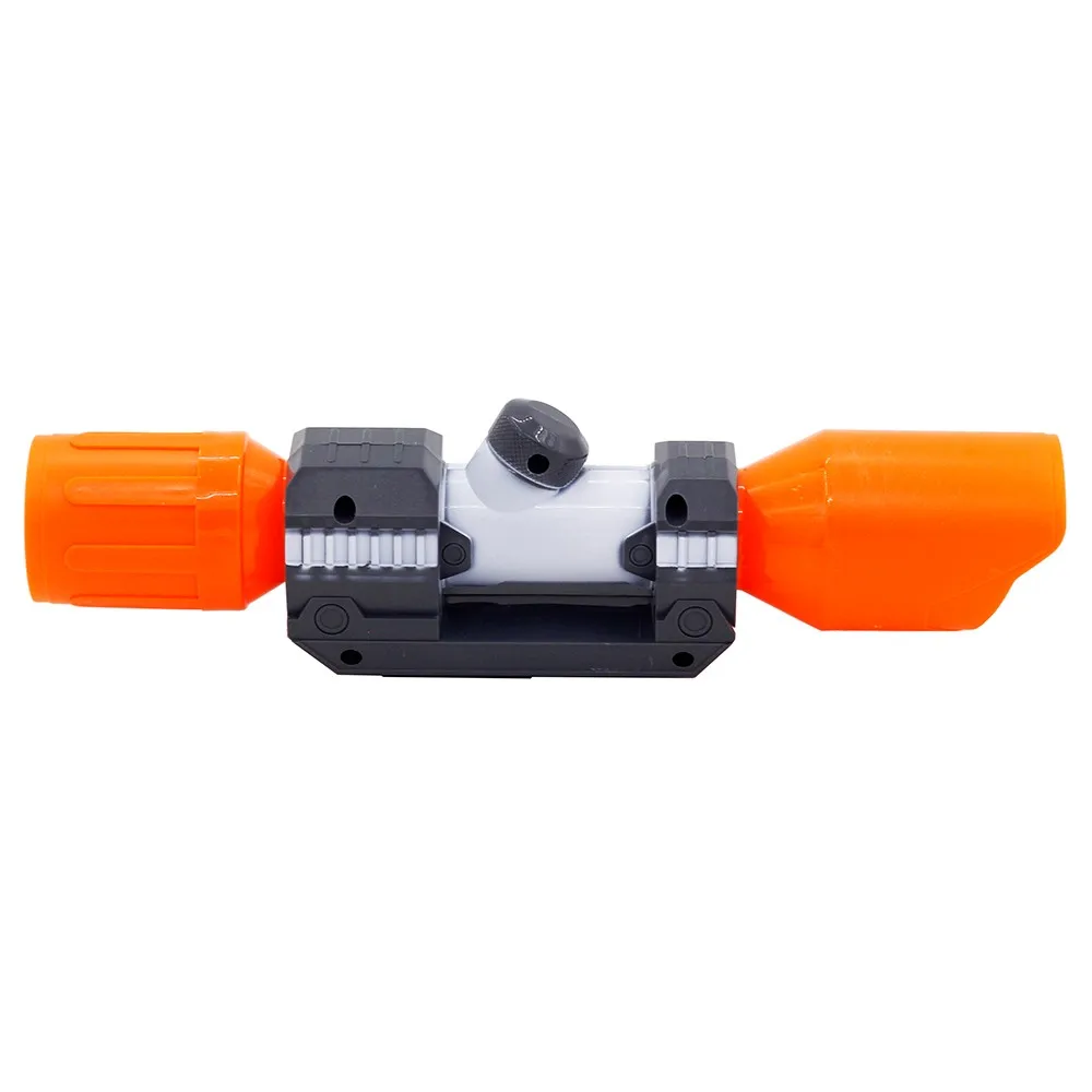 Модифицированная часть передней трубки прицельное устройство для Nerf Элитной серии-оранжевый+ серый+ черный