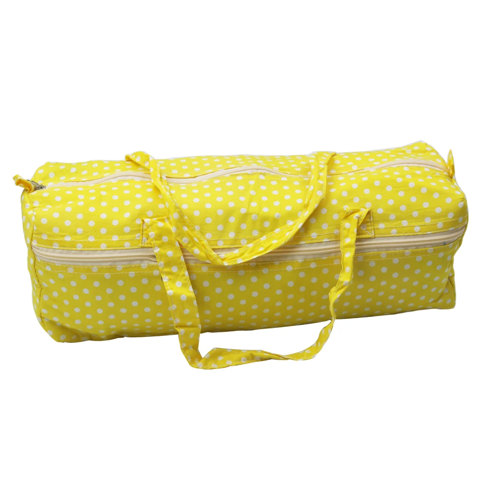 2 Colors Polyester Knitting Needles Storage Bag knitting ...