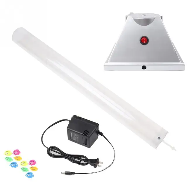 Colour Changing LED Novelty Aqyarium Sensory Bubble Fish Water Tube ... Colour Changing LED Novelty Aqyarium Sensory Bubble Fish Water Tube ...
