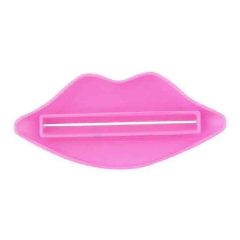 2Pcs Sexy Hot Lip Toothpaste Tube Squeezer Dispenser Easy Holder Cartoon Dispenser Cream Squeezer Home Bathroom Supplies