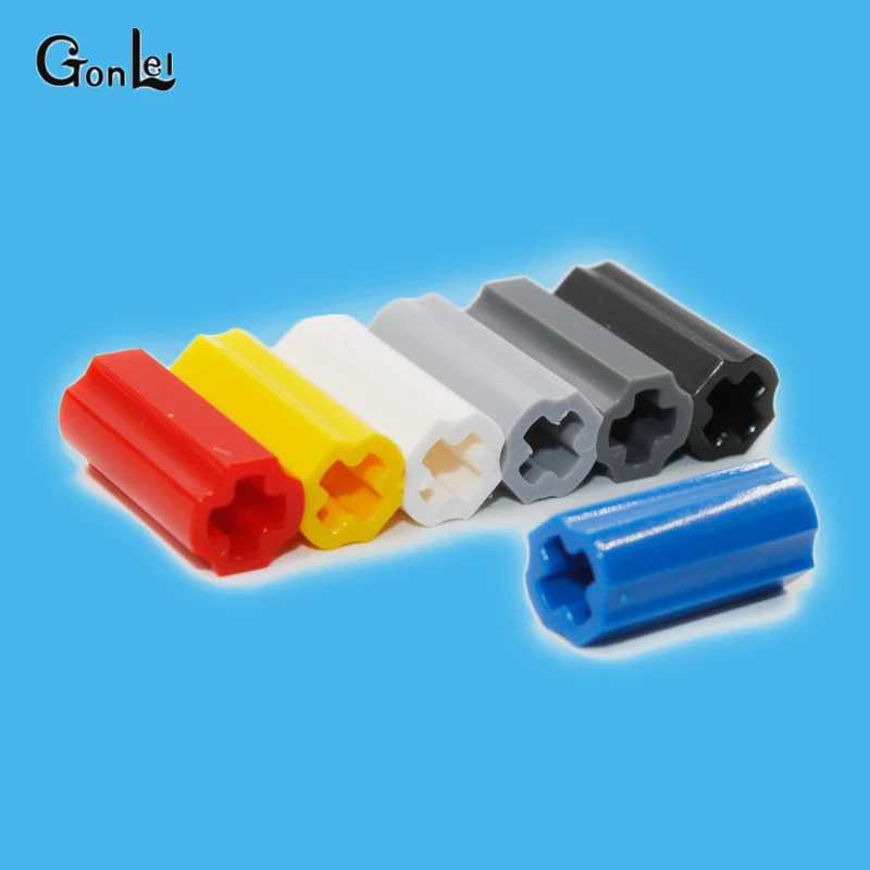 

30pcs/lot Technic Series Bricks Parts 1*2 Cross Bushing DIY Block Brick Set Compatible with 59443/6538c Assembles Particles Toys