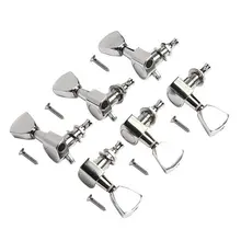 Тюнинг полностью закрытая баллада гитарная струнная ручка настройки электрогитара витая обмотка устройство L Серебряная струнная ручка quasi