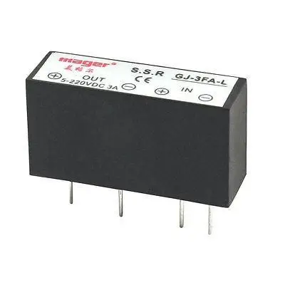 

GJ-3FA-L DC3-32V to DC 5-220V 3A Rectangle Single Phase Solid State Relay