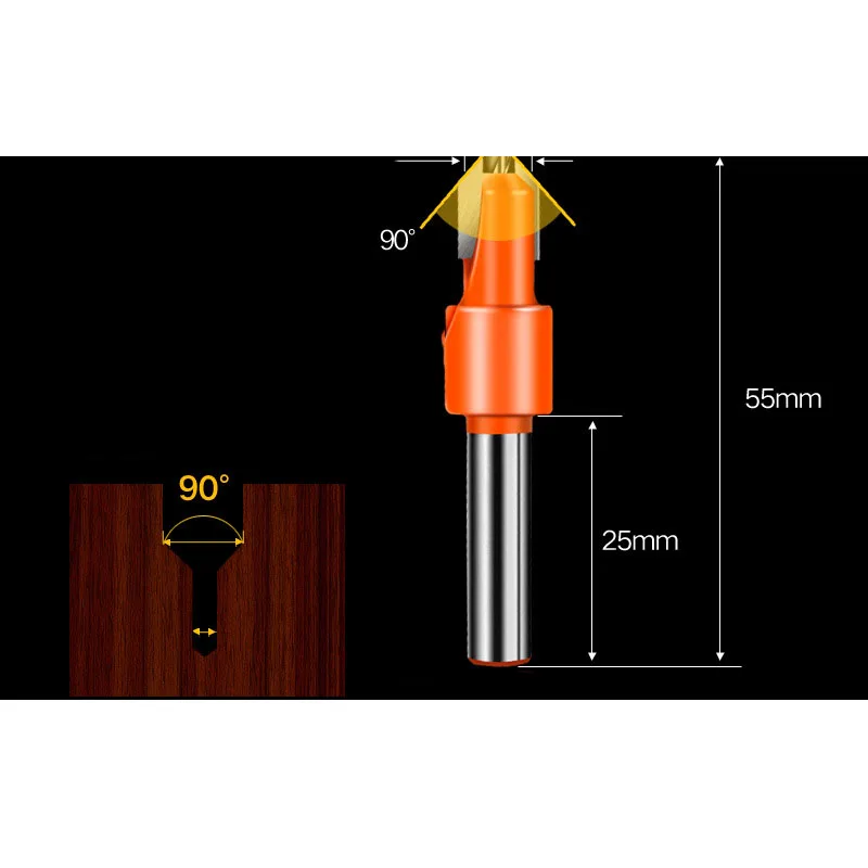 6 шт. Зенковка сверло Деревообработка сверло набор бурения пилотные отверстия