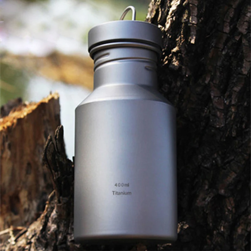 Keith 400ml Titanium Bicycle font b Bottle b font Camping Kettle My font b Bottle b