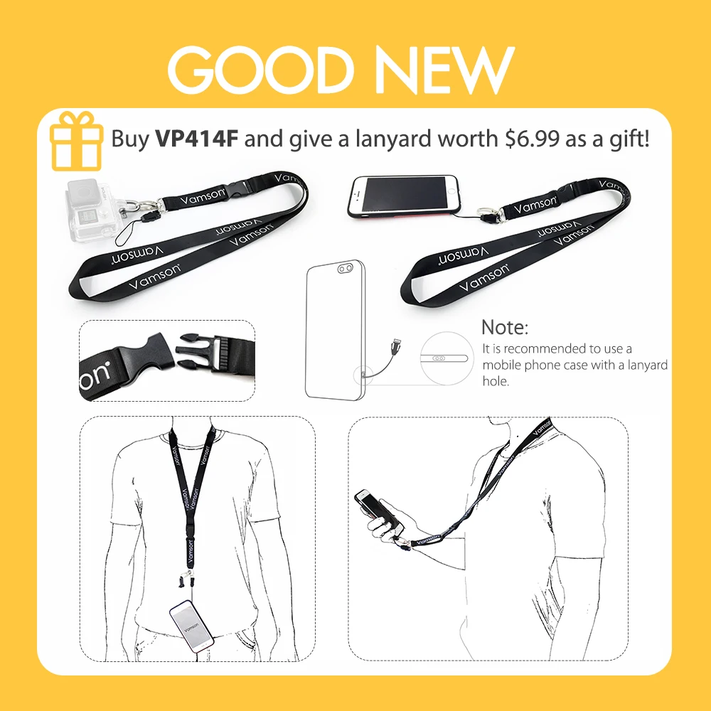 Штатив Vamson Gorillapod Octopus для xiaomi yi 4k lite dji osmo pocket gopro hero 7 6 5 4 session iphone VP414E|Штативы| |