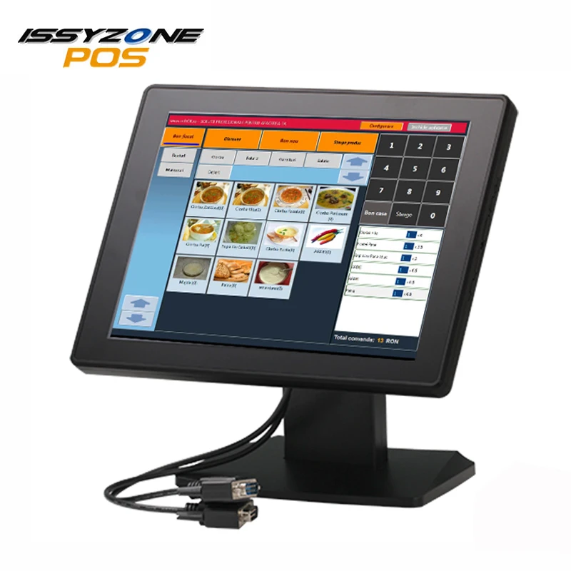 

ISSYZONEPOS IZP022 12"1 All in One POS Touch Screen Pos System Android 4.4 Tablet Cash Register Machines Support Wifi Bluetooth