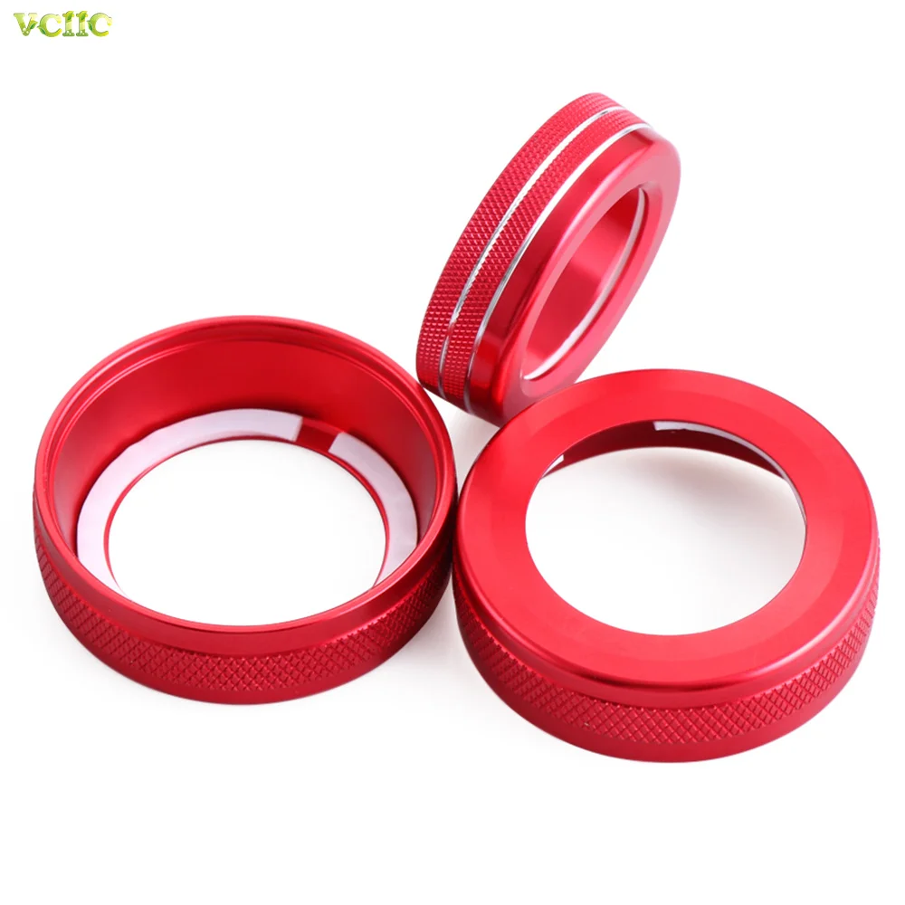 

Car styling, Aluminum Air Conditioning volume knob decoration for Mercedes Benz A B E Class GLK GLA CLA GLE ML GL AMG