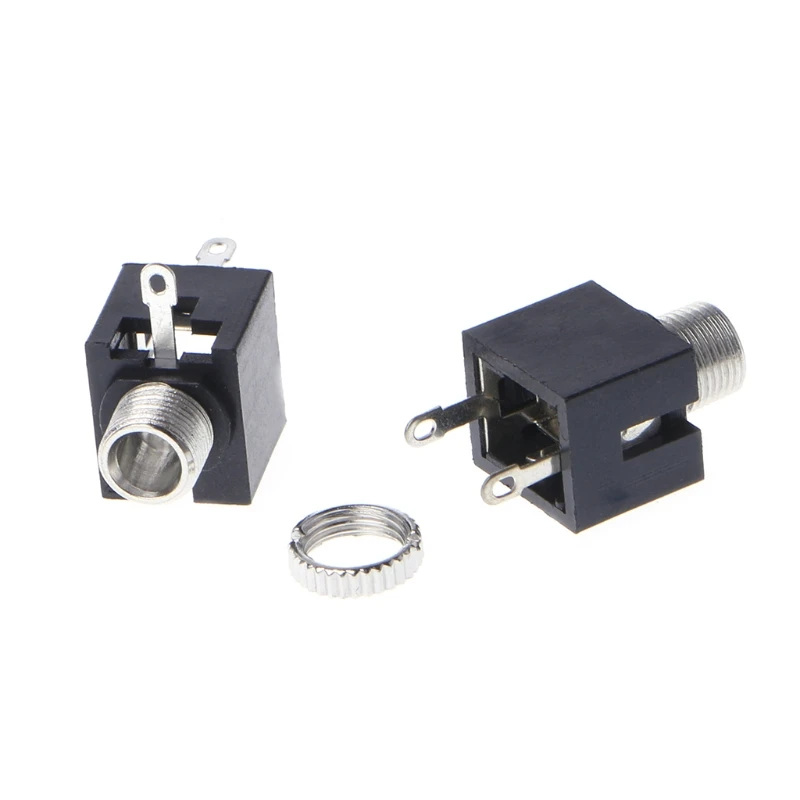 

10 Pcs 3.5mm Female Audio Connector 3 Pin DIP Jack For PJ-301M Headphones