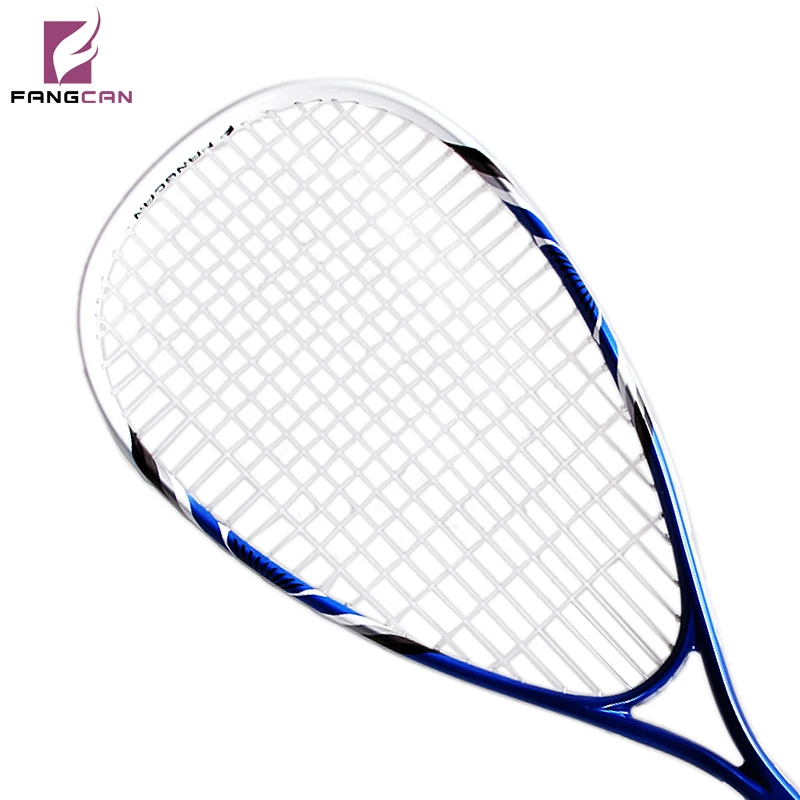2pc/lot FANGCAN FCSQ-01 Aluminum Carbon Composite Alloy Squash Racket for Primary Players with String with Cover