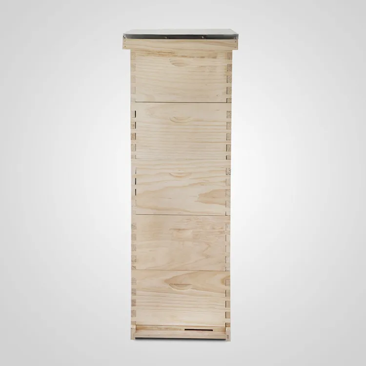 

High Quality Lang stroth Bee Hive 10-Frame 1 Deep 4 Medium BOX (No Frames or Foundations)